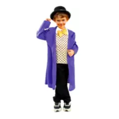 COTILLON ACTIVARTE - Disfraz Día del Libro Willy Wonka 5.6 Cotillón Activarte