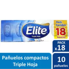 ELITE - Pañuelos Elite Contiene 18 Paquetes De 10 Pañuelos