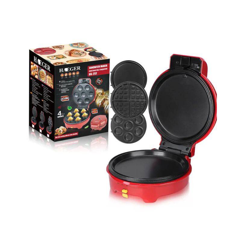 Ripley - WAFLERA SANDWICHERA MAQUINA PARA HACER WAFFLES WAFLERAS 850W