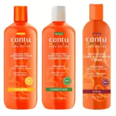 CANTU - Pack Cantu Shampoo Acondicionador Y Activador De Rizos