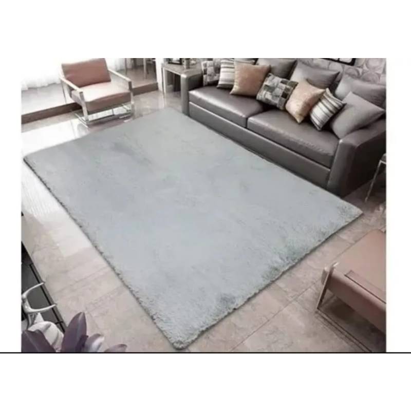 Alfombra Shaggy Colors 150X200 Gris