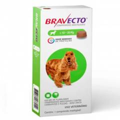 BRAVECTO - Bravecto Perro 10 a 20 Kg Antiparasitario 3 meses