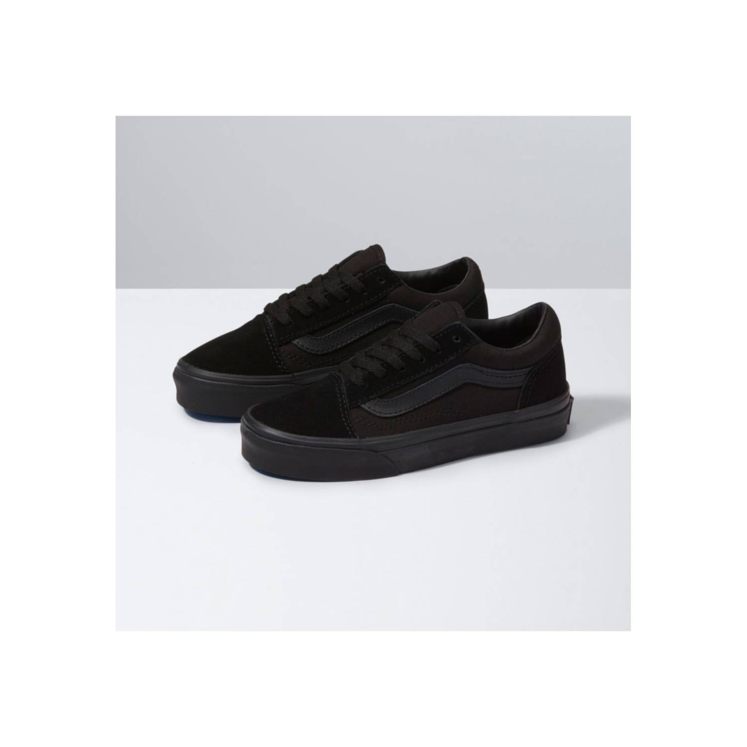 VANS Zapatilla Ni o Uy Old Skool Blk Blk VANS falabella