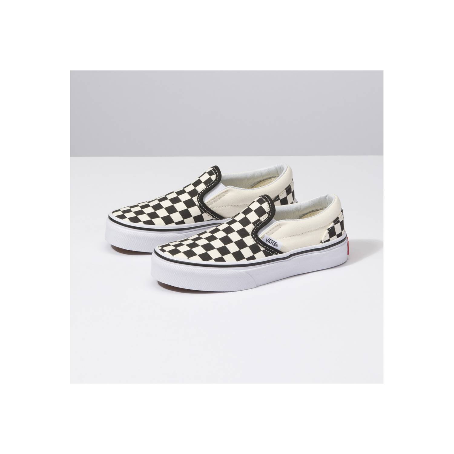 VANS Zapatilla Ni o Classic Slip On Checkerboard Black VANS