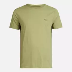 LIPPI - Polera Hombre Ulmo Cotton UV-Stop T-Shirt Verde Mate Lippi