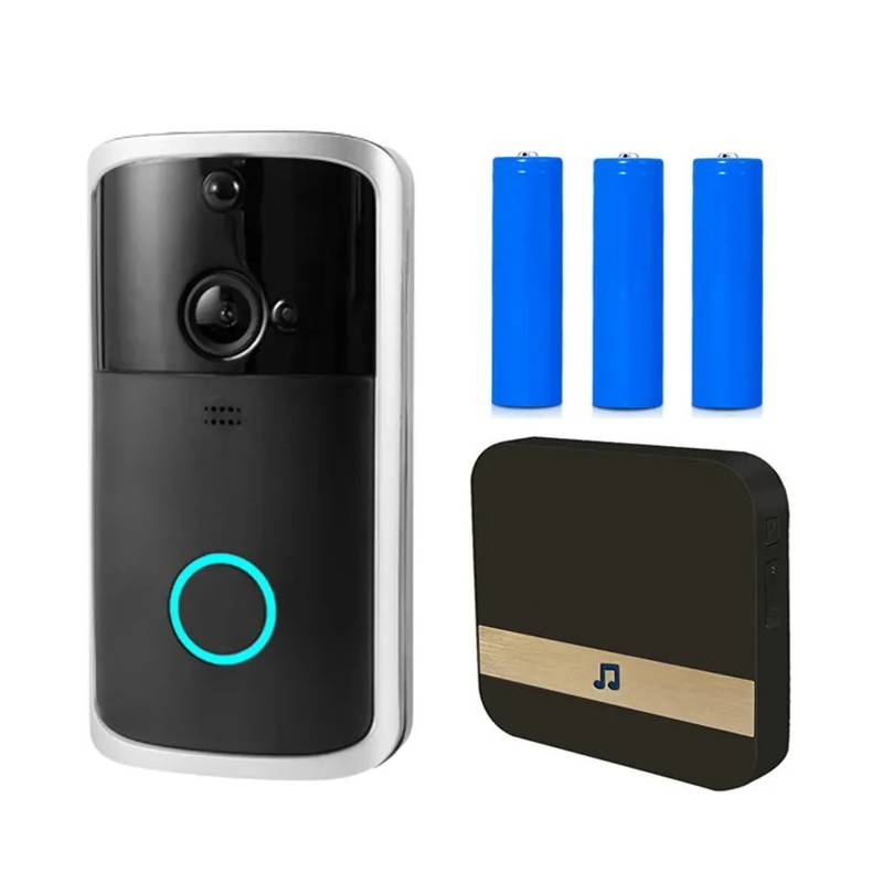 GENERICO - Cámara inteligente Portero Wifi DoorBell con Timbre para Smartphone