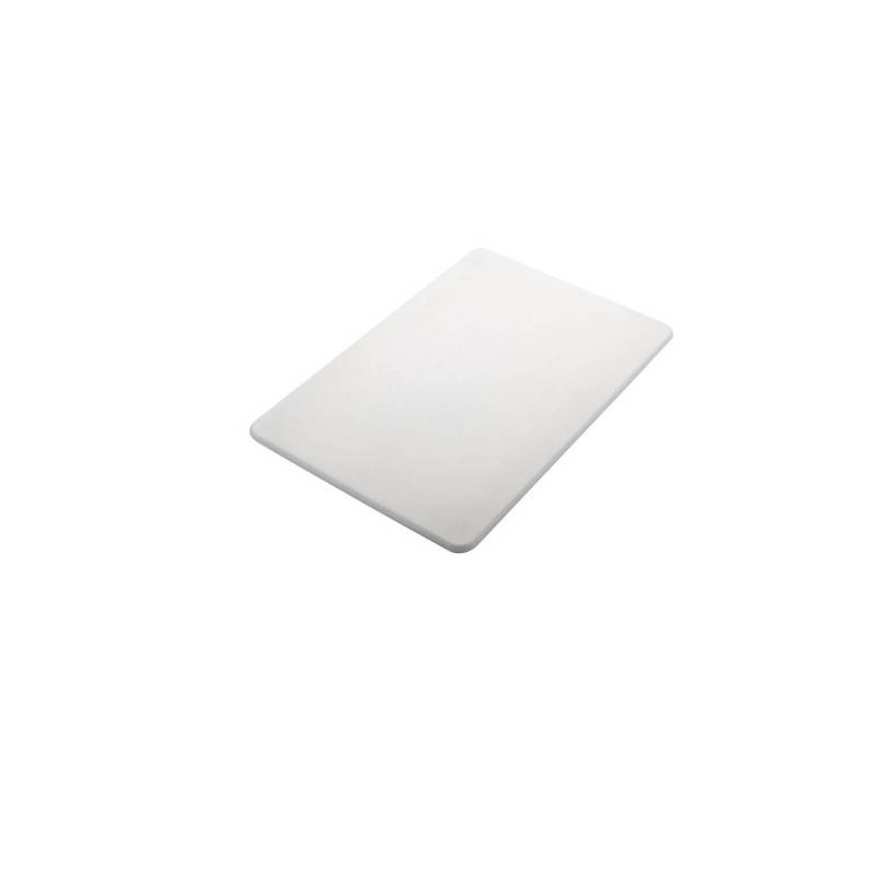 GENERICO - Tabla De Cortar Profesional Blanca 45x30 Cm 1 cm