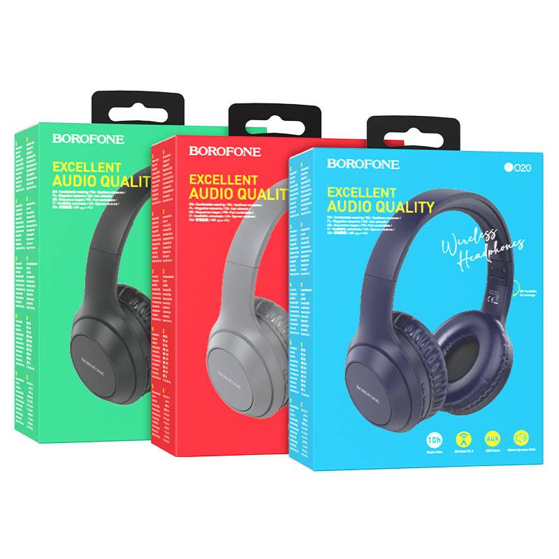 AURICULARES INALAMBRICOS BOROFONE BO20 GRIS GENERICO Linio Chile