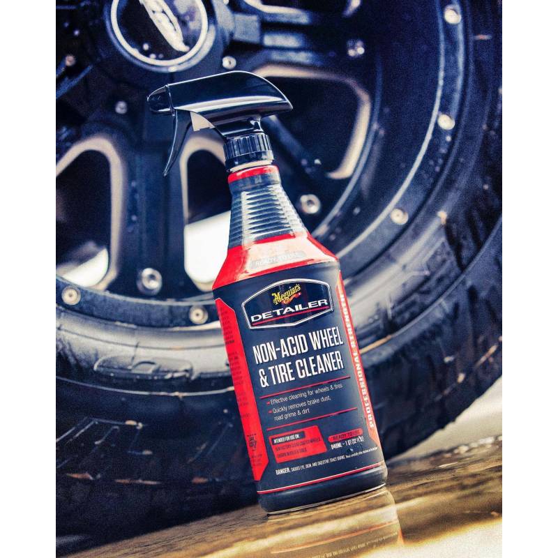 Meguiar's Non-Acid Wheel & Tire Cleaner Bundle