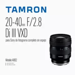 TAMRON - A062 20-40mm F28 Di III VXD pra Sony Fullframe