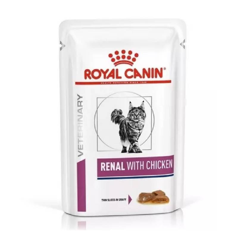 ROYAL CANIN - Alimento Royal Canin Feline Renal Para Gato Adulto 85g