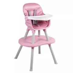BEBESIT - Silla de Comer Baby Desk 3&1 Rosa Bebesit