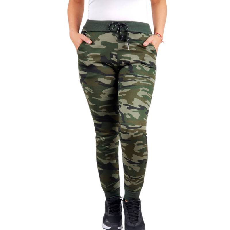 Pantalón Buzo Diseño Militar Mujer Jogger | falabella.com