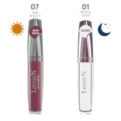 BIOLIFE IMPROVING YOU - Pack Dia/Noche Semi Mate 07 High Society + Gloss 01 Cristal Clear