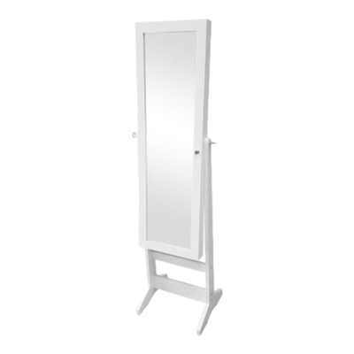 Espejo joyero blanco 150x41x9 cm