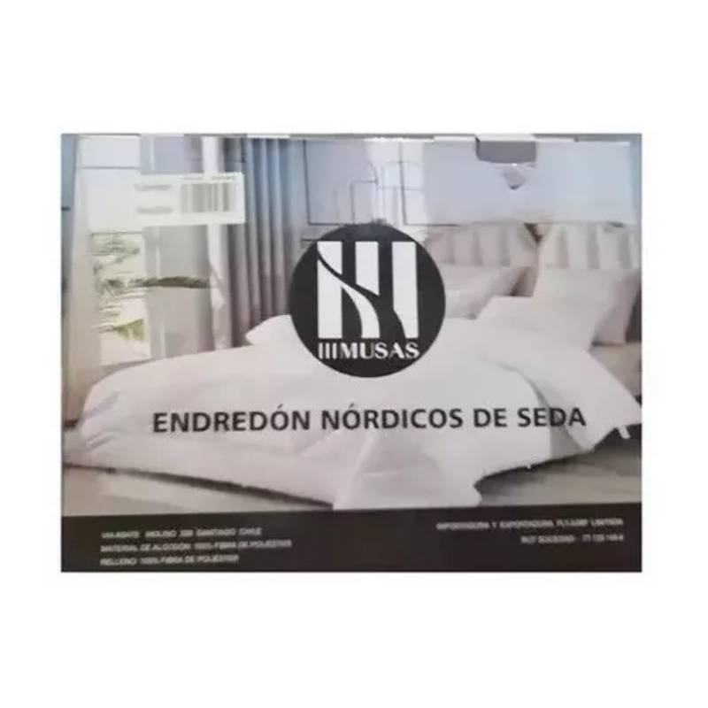MUSAS DISEÑOS Plumon Nordico de Seda 150 200 Dormitorio | falabella.com