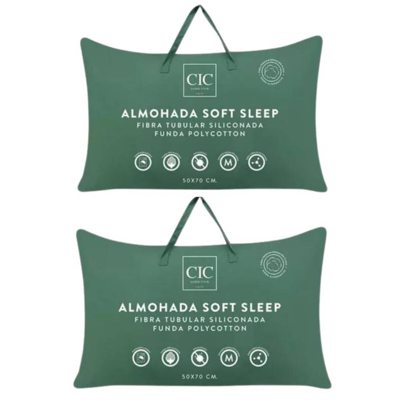 CIC - Pack 2 Almohada CIC Soft DA Sleep 50cmX70cm