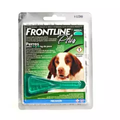 FRONT LINE - Frontline Plus Pipeta Para Perros 10 A 20 Kg Anti Pulgas