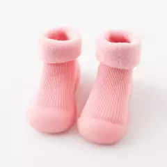 GENERICO - Zapato de Polar para bebes niños y niñas Suela de goma antideslizante