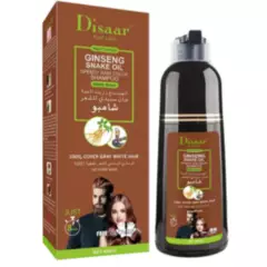 DISAAR - Shampoo Tinte Coloración Para El Cabello Cubre Canas