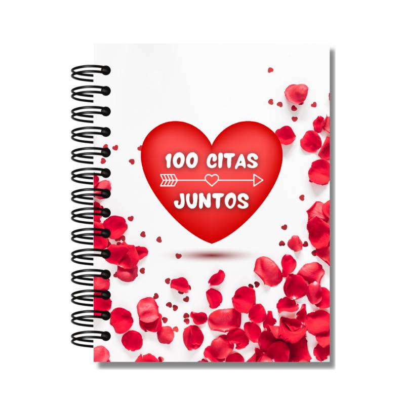 GENERICO Álbum 100 Citas Juntos Diseño Pétalos…