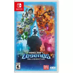 NINTENDO - Minecraft Legends Deluxe Edition -Switch - Megagames