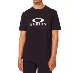 OAKLEY - Polera Oakley O Bark Hombre Negro
