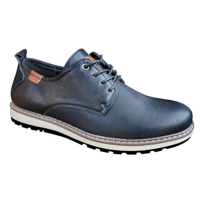 GENERICO - Zapato Casual De Hombre Oxford Ejecutivo Negro - 7122