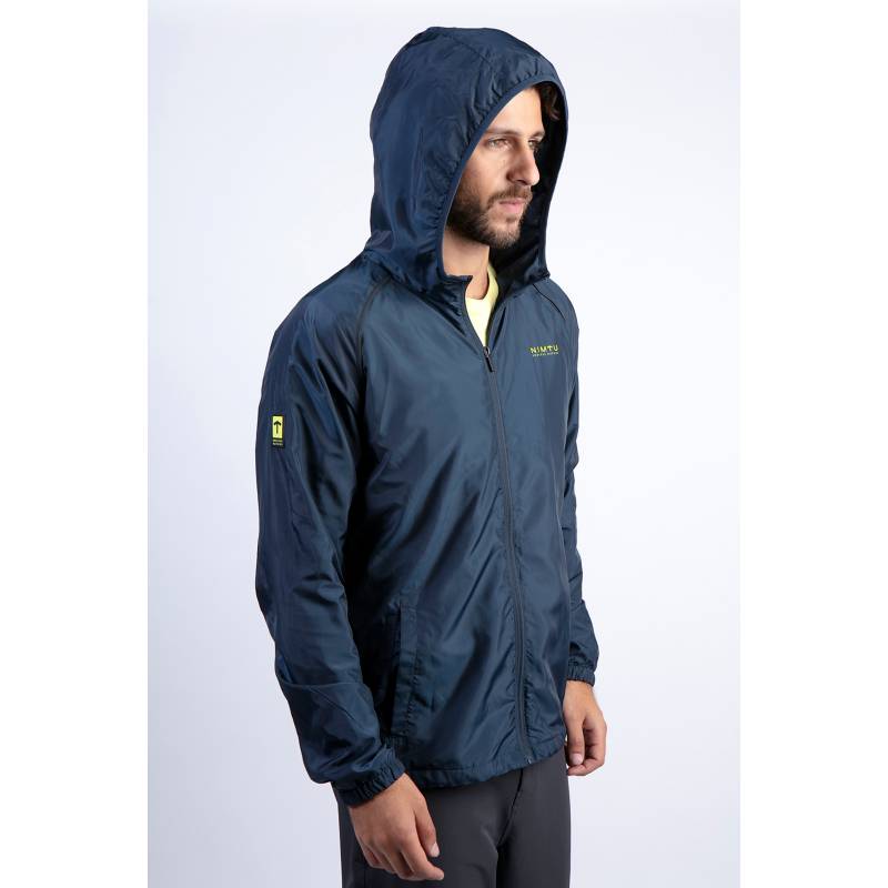 PARKA CORTAVIENTOS DE HOMBRE BOAT AZUL MARINO