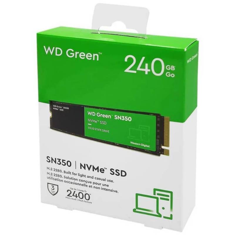 Western Digital Wd Green M2 Nvme Ssd 240gb Modelo Sn350 4152