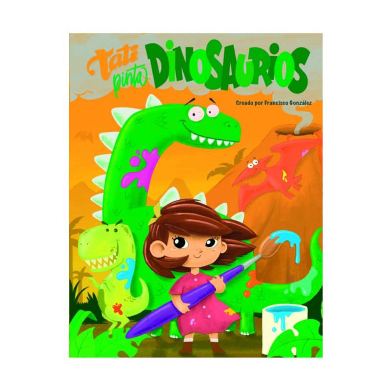 ALTEA - Libro Tati pinta dinosaurios Altea