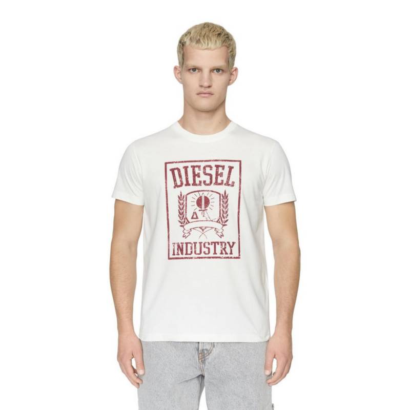 DIESEL - Polera T Diegor E10 T Shirt 141 Blanco