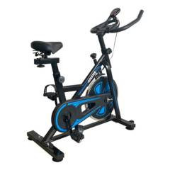 ATLETIS - Bicicleta Spinning Fitness Volante 6 Kg Negro