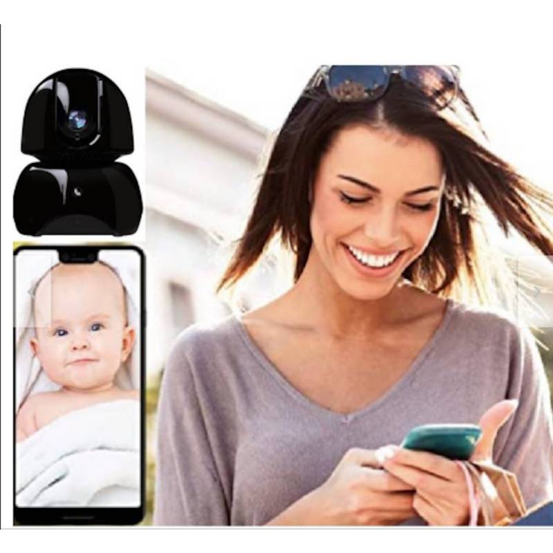 HOMECONNECT - Monitor cámara bebé con vision en smartphone y micrófono