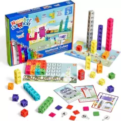 GENERICO - Numberblocks Cubos De Matemáticas Educativos 251 Piezas