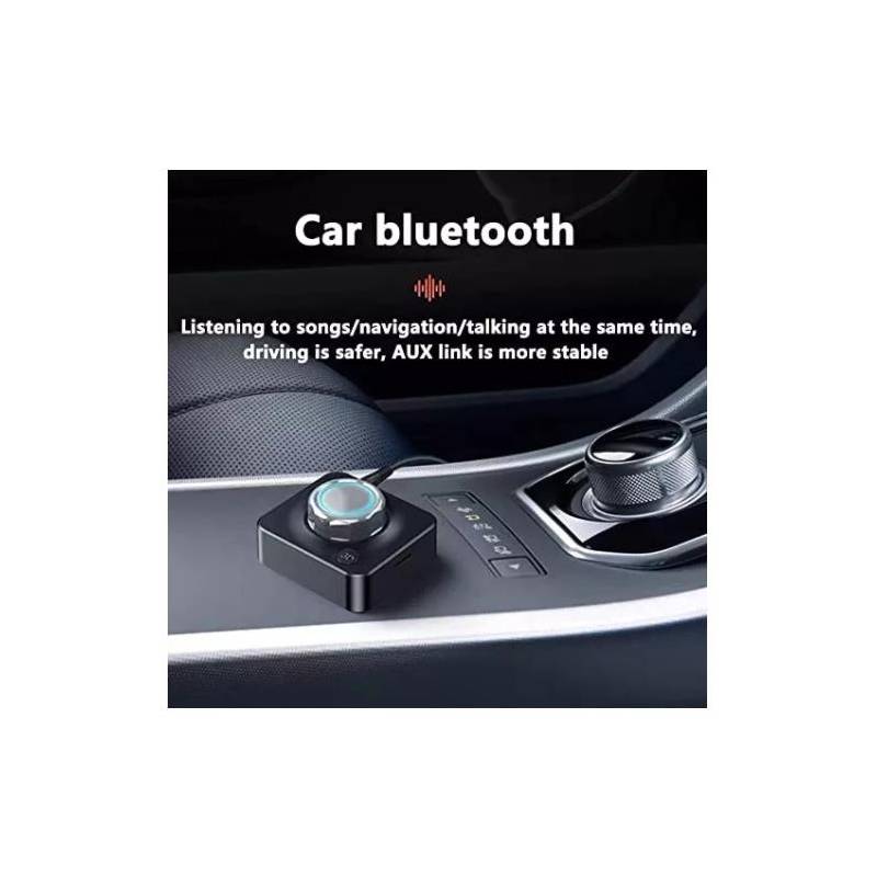 Receptor Bluetooth Auxiliar Usb Auto Coche Toma 3.5mm Aux