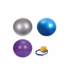 GENERICO - Pelota Balon 75 Cm Pilates Yoga + Inflador Pelotas