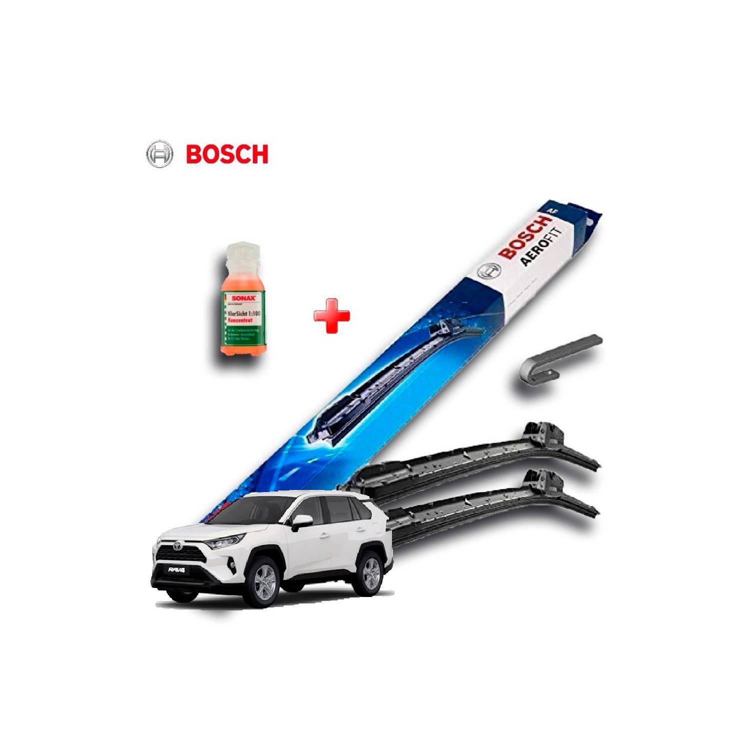 BOSCH Kit Plumillas Limpiaparabrisas Bosch 24 Y 16 Toyota rav4