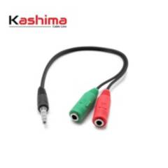 KASHIMA - Cables Kashima De Audio 3.5 mm Macho a Micrófono y Audífono