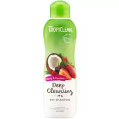 TROPICLEAN - TropiClean Shampoo Limpieza Profunda para Perros 592ml