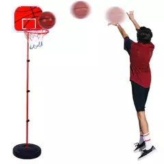 GENERICO - Juego Basketball Aro Tablero Para Niños 201cm Juguete
