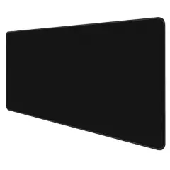 GENERICO - Mouse Pad XL Negro con Borde Rojo 80x30Cm