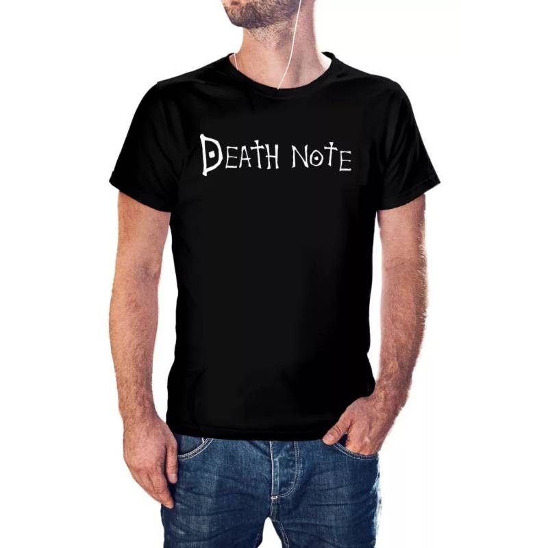 GENERICO - Polera Death Note Hombre Algodón