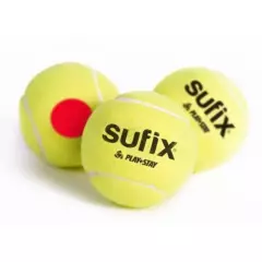 SUFIX - Set 3 Pelotas De Tenis Bote Bajo - Sufix