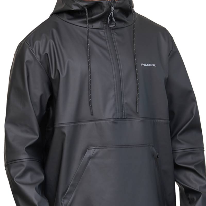 FALCONE Chaqueta Impermeable Walking Patrol Mujer Black Falcone