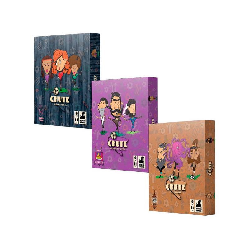 Asmodee Pack Juego De Cartas Chute 3 Expansiones 5689