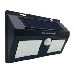 HB LEDS - Foco Solar Exterior LED Con Sensor 8W Luz Fría