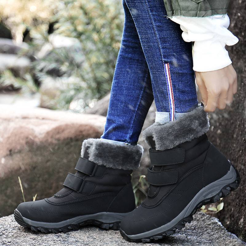 Cómodas botas nieve aire libre mujer - Negro. | falabella.com