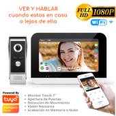 D MOTICA Timbre Mirilla Ojo Mágico Inteligente Full HD Wifi con