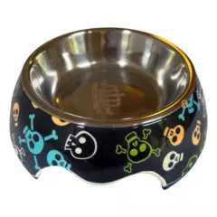 ROYAL PET - Bowl Comida Mascota Pequeño Calaveras Royal Pet - Shopyclick